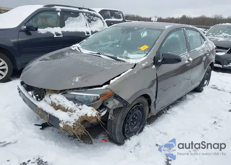 2018 Toyota Corolla Le z USA, uszkodzony, nr VIN 2T1BURHE9JC123563